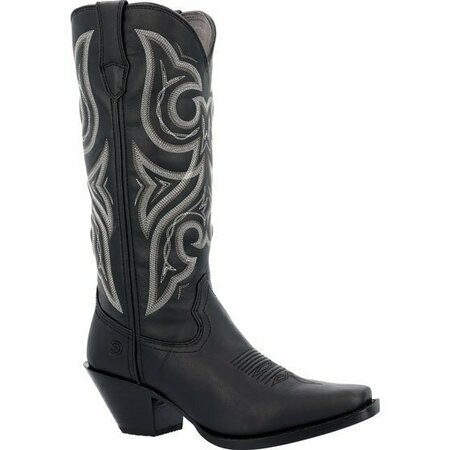 DURANGO Crush by Womens Black Beauty Western Boot, Black Beauty, M, Size 11 DRD0450